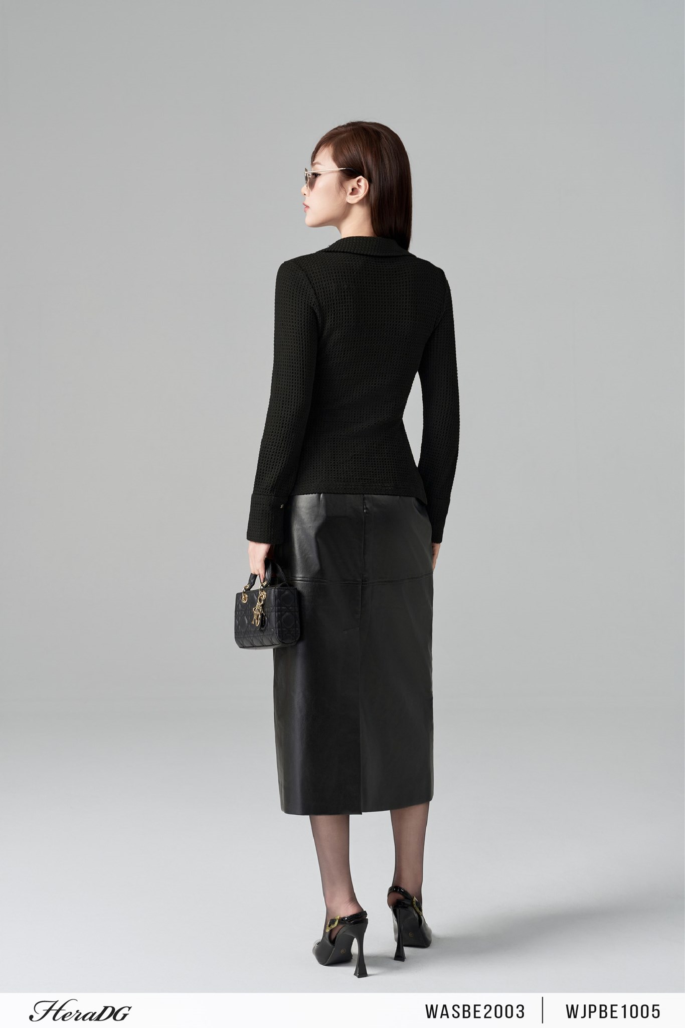 Ảnh của Áo sơ mi dệt kim dáng ôm